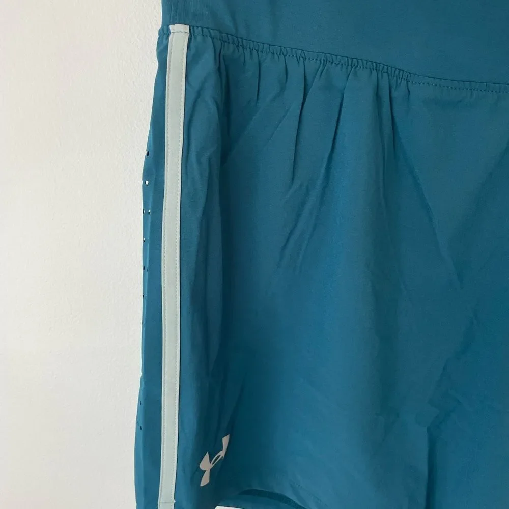 Under Armour Men's UA Speedpocket 5'' Shorts 1377485 - Teal - XL - New